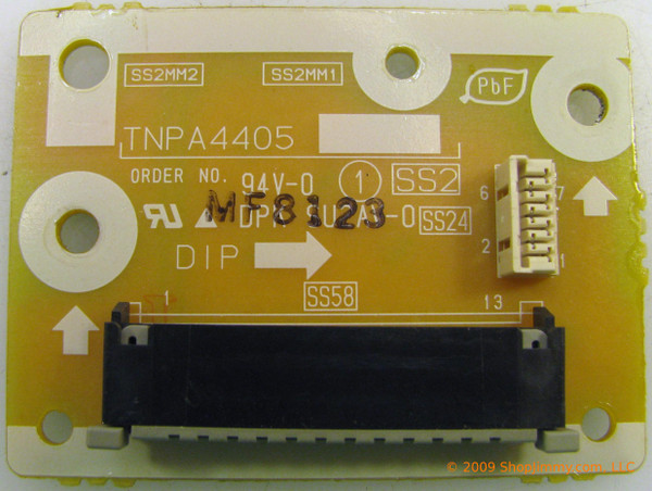 Panasonic TNPA4405S SS2 Board