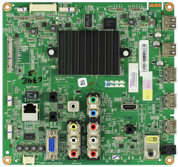 Toshiba 75038461 (461C6V51L12)  Main Board for 55L7400U