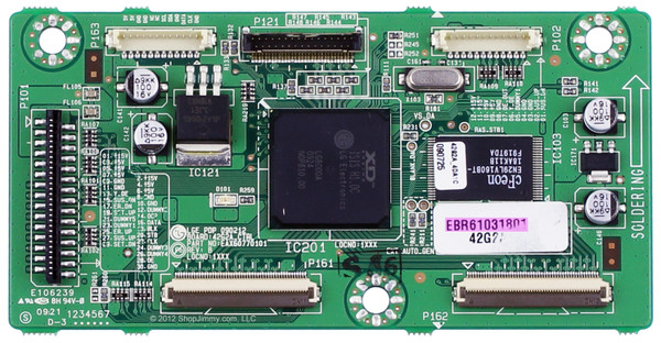LG EBR61031801 (EAX60770101) Main Logic CTRL Board