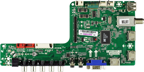 Sanyo 02-MOS933-C004000 / 02-MOS933-C004014 Main Board for FW65D25T