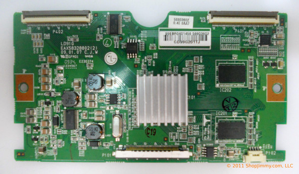 LG EBR61248201 (EAX58328802) Main Logic CTRL Board