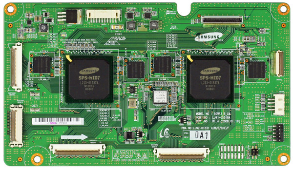 Samsung LJ92-01531D Main Logic CTRL Board