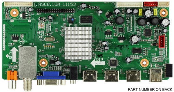 Westinghouse 1B1J2282 V.7 Main Board for VR-4625 (Panel T460HW08 V.0 ONLY)