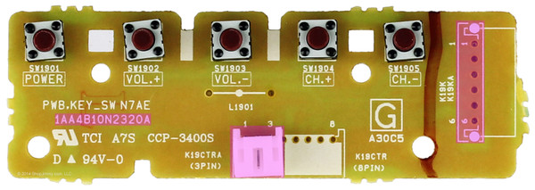 Sanyo 1AA4B10N2320A Keyboard Controller Version 2