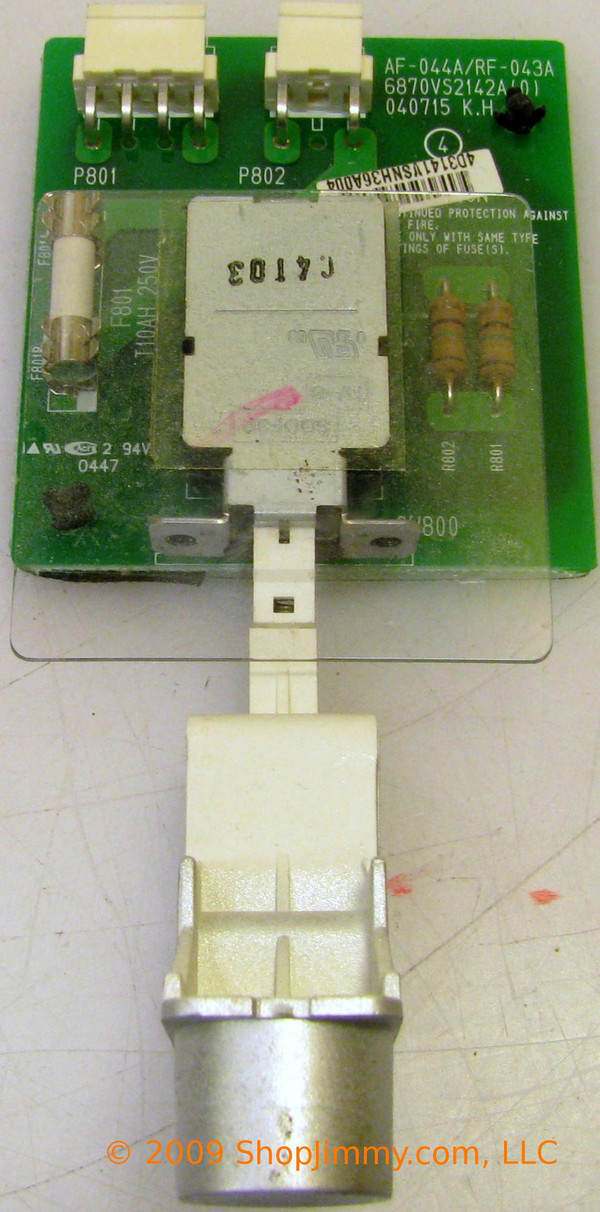LG 3141VSNH36A (6870VS2142A(0)) Button Board