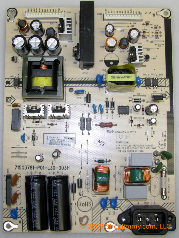 Insignia ADTV92412XAM Power Supply for NS-32L550A11