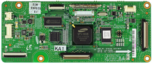 Samsung LJ92-01517K Main Logic CTRL Board