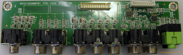NEC 6832165900P01 (PTB-1659, E131175) A/V Board