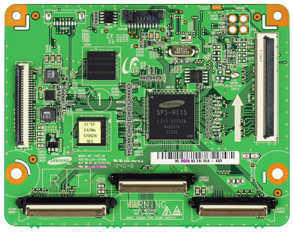 Samsung BN96-22104A Main Logic CTRL Board-Rebuild