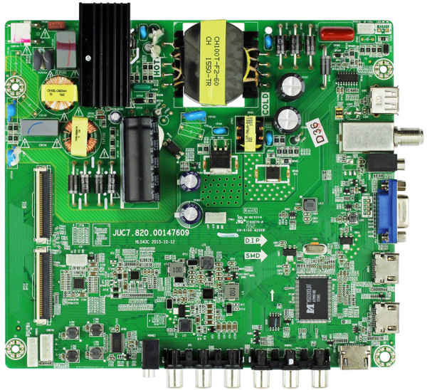 Hitachi Main Board/Power Supply for LE43A509A