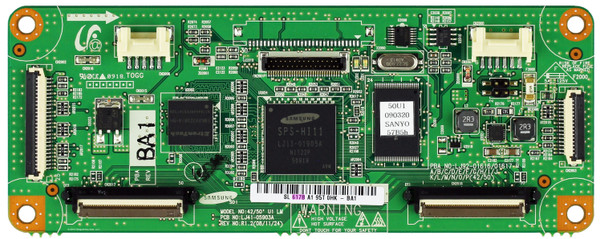 Samsung LJ92-01617B Main Logic CTRL Board