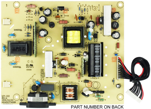 HP 794311400800R Power Supply / Inverter Board HP2010I Monitor