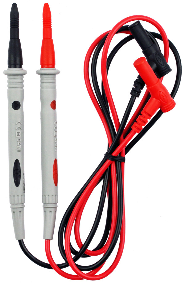 Needle Point Test Leads for LED Testers, Multimeters and Other Tech Tools