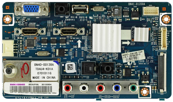 Samsung BN94-02649D Main Board for LN32C350D1DXZA