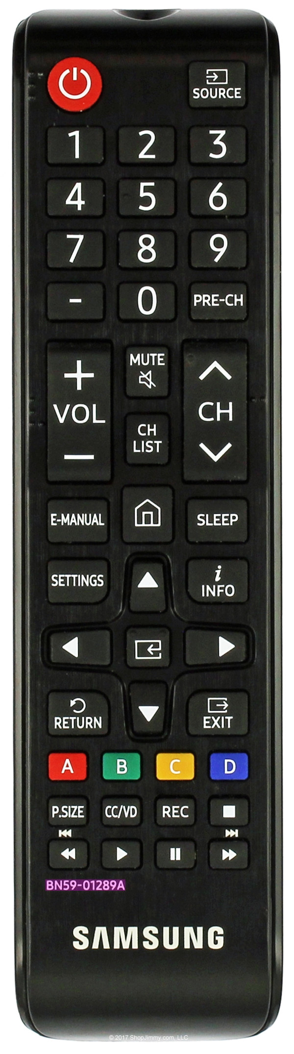 Samsung BN59-01289A Remote Control -- New