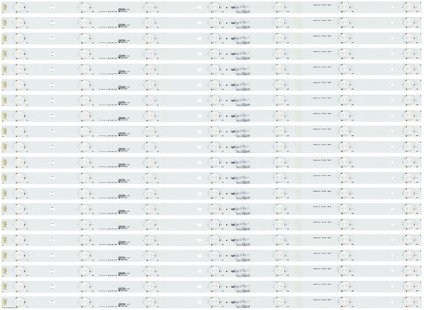 RCA 01.JL.D6571235.31AS LED Backlight Strips (20) LED65G55R120Q NEW