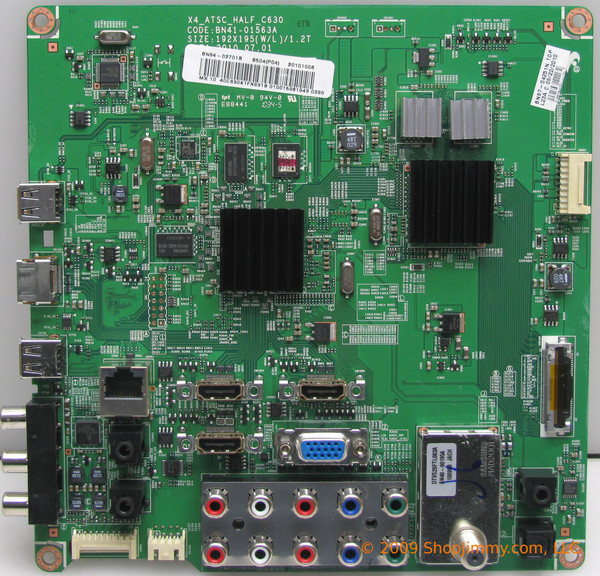Samsung BN94-02701S Main Board for LN40C630K1FXZA