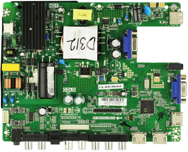 Sceptre Main Board / Power Supply for H50 (Version 3--See note)