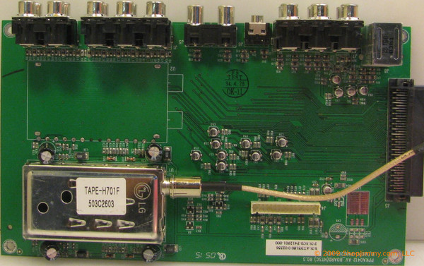 Olevia SC0-P412901-000 (PPKA0412, EPC-P412201-NT0) Tuner Board