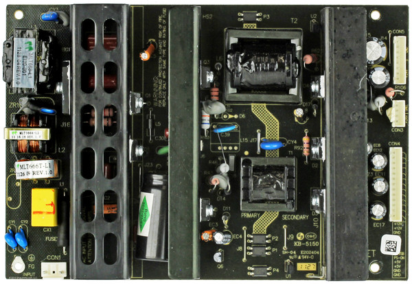 Element Seiki Westinghouse MLT666TM (MTL666T) Power Supply Board