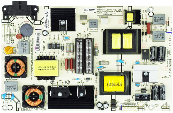 Insignia 186912  Power Supply / LED Board