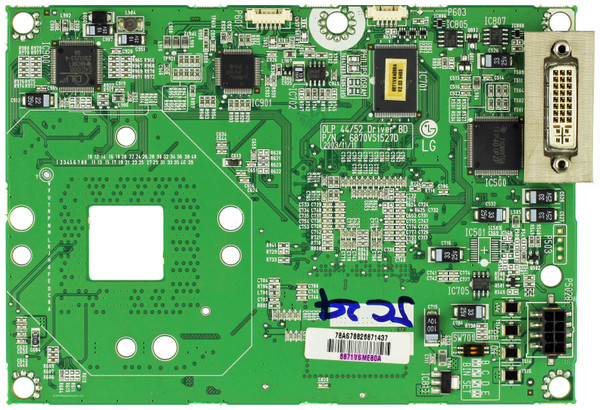 LG 6871VSME80A DMD Board