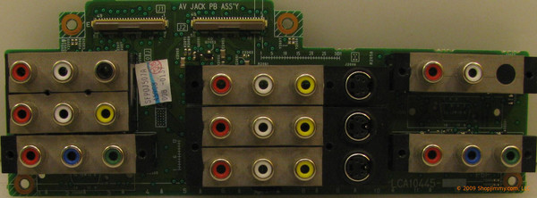 JVC SFP0J507A-M2 (SFP0J507A, LCA10445) AV Jack Board