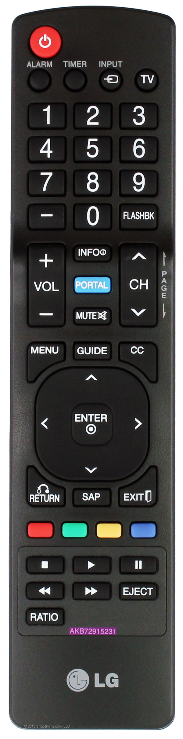 LG AKB72915231 Remote Control