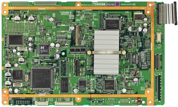 Toshiba PD1901F (A5A001247010A) Main Logic CTRL Board