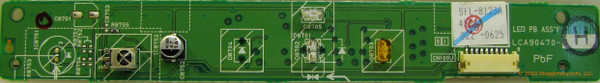 JVC SFL-8123A-M2 (SFL-8123A, LCA90470, LCB90470) IR Sensor