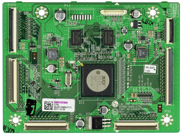 LG EBR71727804 (EAX62076701) Main Logic CTRL Board-Rebuild