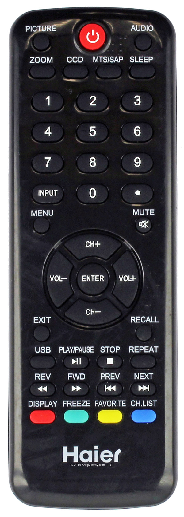 Haier TV-5620-135 (HTR-D09B) Remote Control
