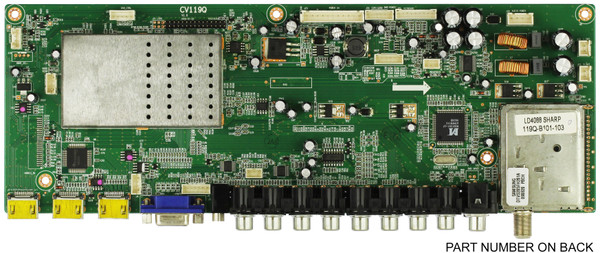 Apex 908H1451 (CV119Q, 1.308.00102) Main Board for LD4088