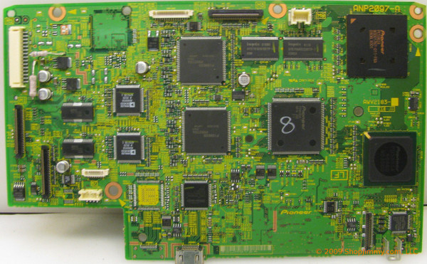 Pioneer AWV2183 (ANP2097-A) Main Logic Control Board