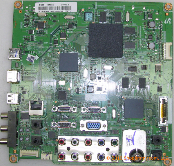 Samsung BN96-19193A Main Board for LN55C630K1FXZA