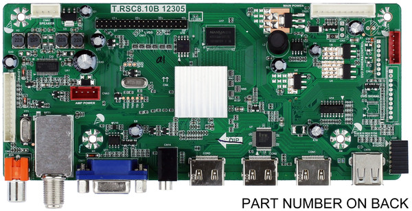 Sceptre A12123138 (T.RSC8.10B 12305) Main Board for X405BV-FHD Version 1