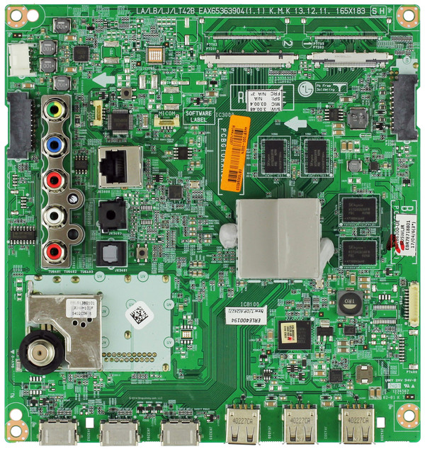 LG EBT63098203 Main Board for 65LB6300-UE.BUSWLJR