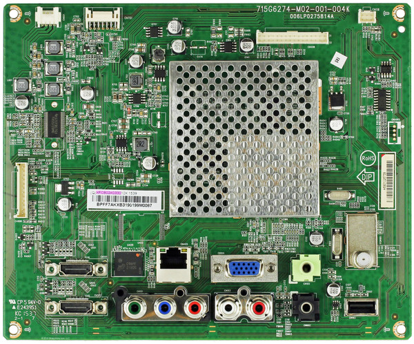 Vizio 756TXFCB02K0330 Main Board for E28H-C1 (LTT3THAR)