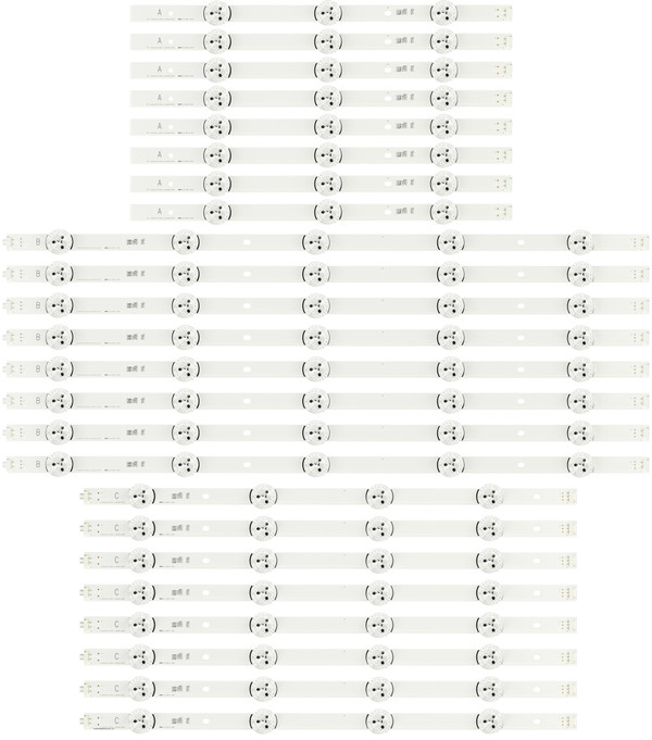 LG 6916L-1773A/6916L-1775A/6916L-1776A LED Backlight Strips (24) NEW