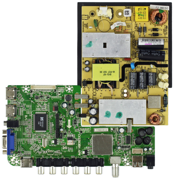Seiki 33H0341/CVB39001 Main Board / Power Supply for SE39FT11 Version 1