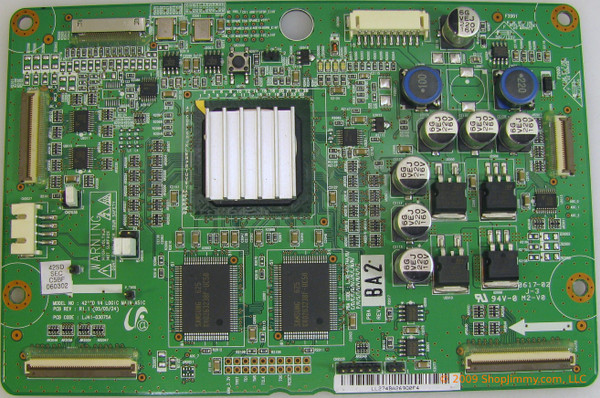 Samsung BN96-02042A (LJ92-01274B) Main Logic CTRL Board