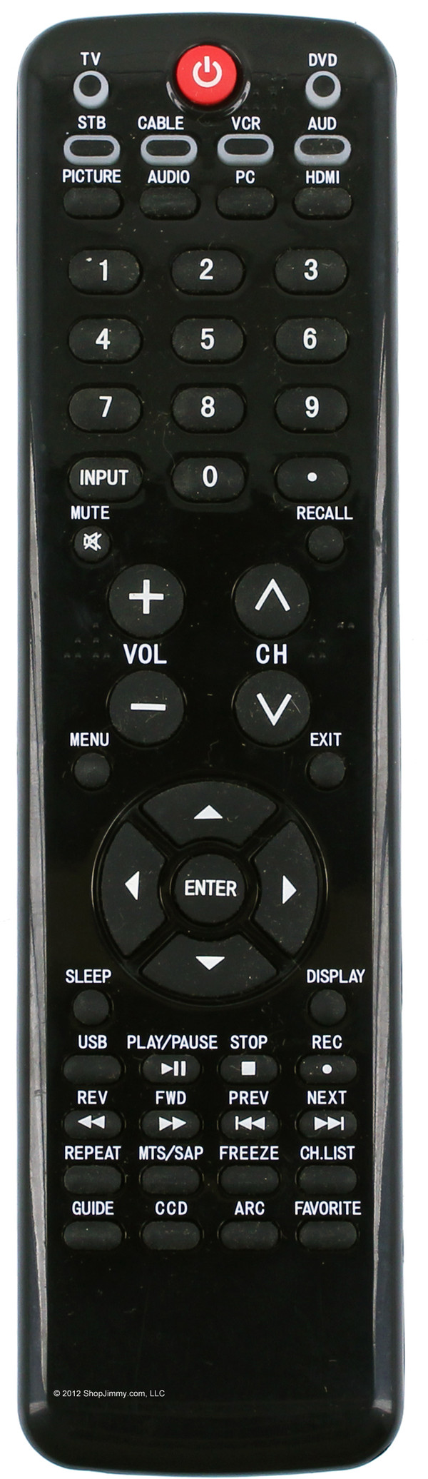 Haier TV-5620-88 (HTR-D11, 0094001281) Remote Control