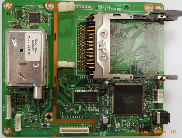 Toshiba 75005865 (PE0284A, V28A000319B1) Tuner Board