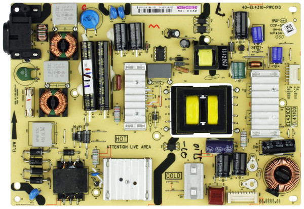 TCL 08-EL431C0-PW200AA Power Supply / LED Board for 48FS4690TAAA