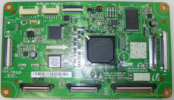 Samsung LJ92-01609C Main Logic CTRL Board