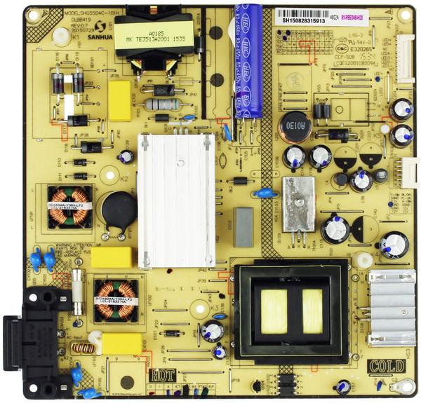 Insignia 81-PBE048-H20 Power Supply / LED Board