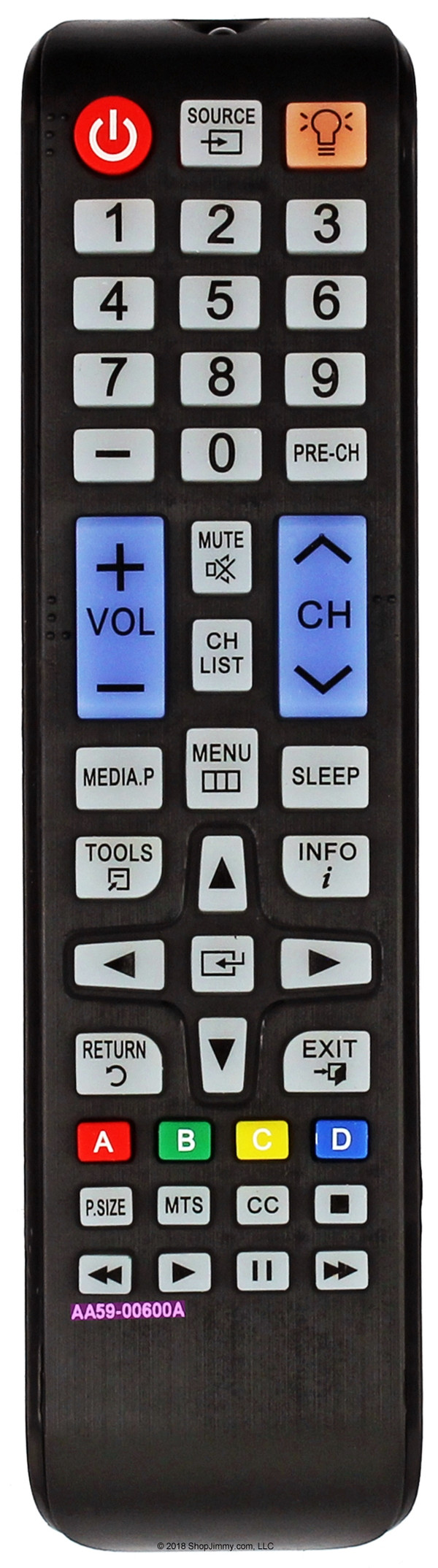 Replacement for Samsung AA59-00600A Remote Control--NEW