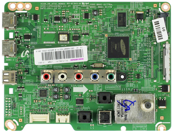 Samsung BN94-05549E Main Board for UN60EH6000FXZA (Version HS01)