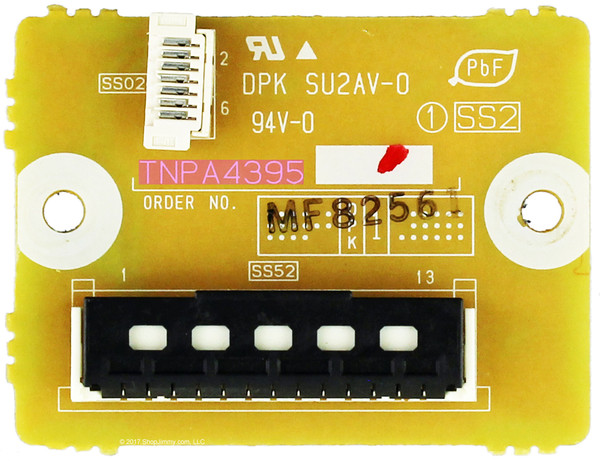 Panasonic TNPA4395S SS2 Board for TH-50PE8U TH-50PX80U TH-50PX80UA TH-M50HD18