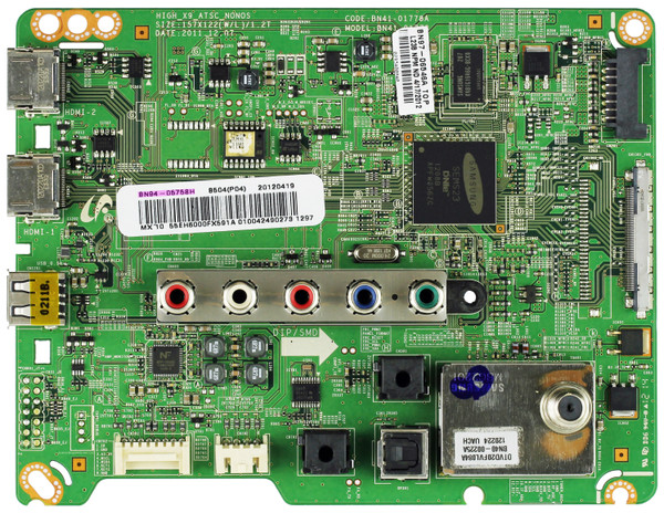 Samsung BN94-05758H (BN41-01778A) Main Board UN55EH6000FXZA TH02